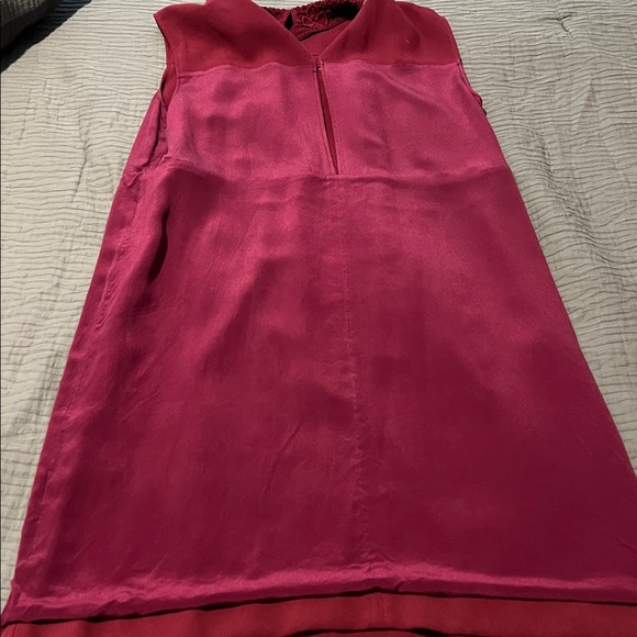 Burberry Burgundy Sleeveless Dress - Picture 11 of 11